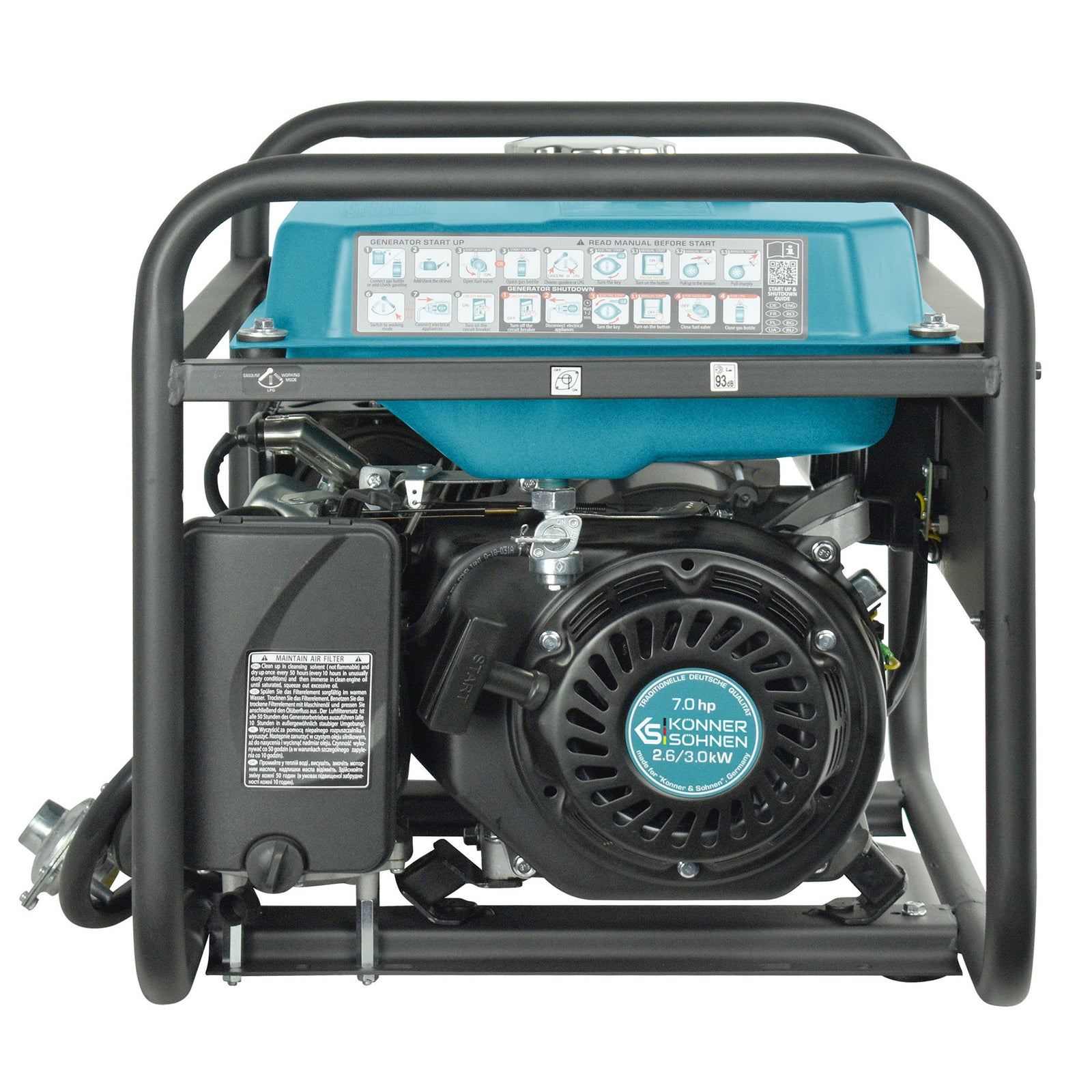 Γεννήτρια LPG/Βενζίνης «Könner & Söhnen» KS 3000G
