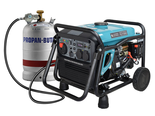 Invertorový generátor na LPG/benzín KS 4100iEG