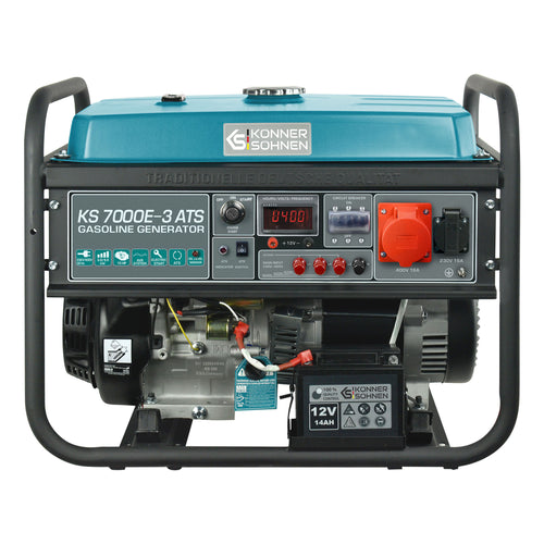 Benzínový generátor „Könner & Söhnen“ KS 7000E-3 ATS