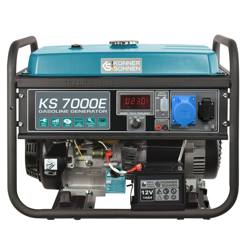 Groupe électrogène à essence "Könner & Söhnen" KS 7000E