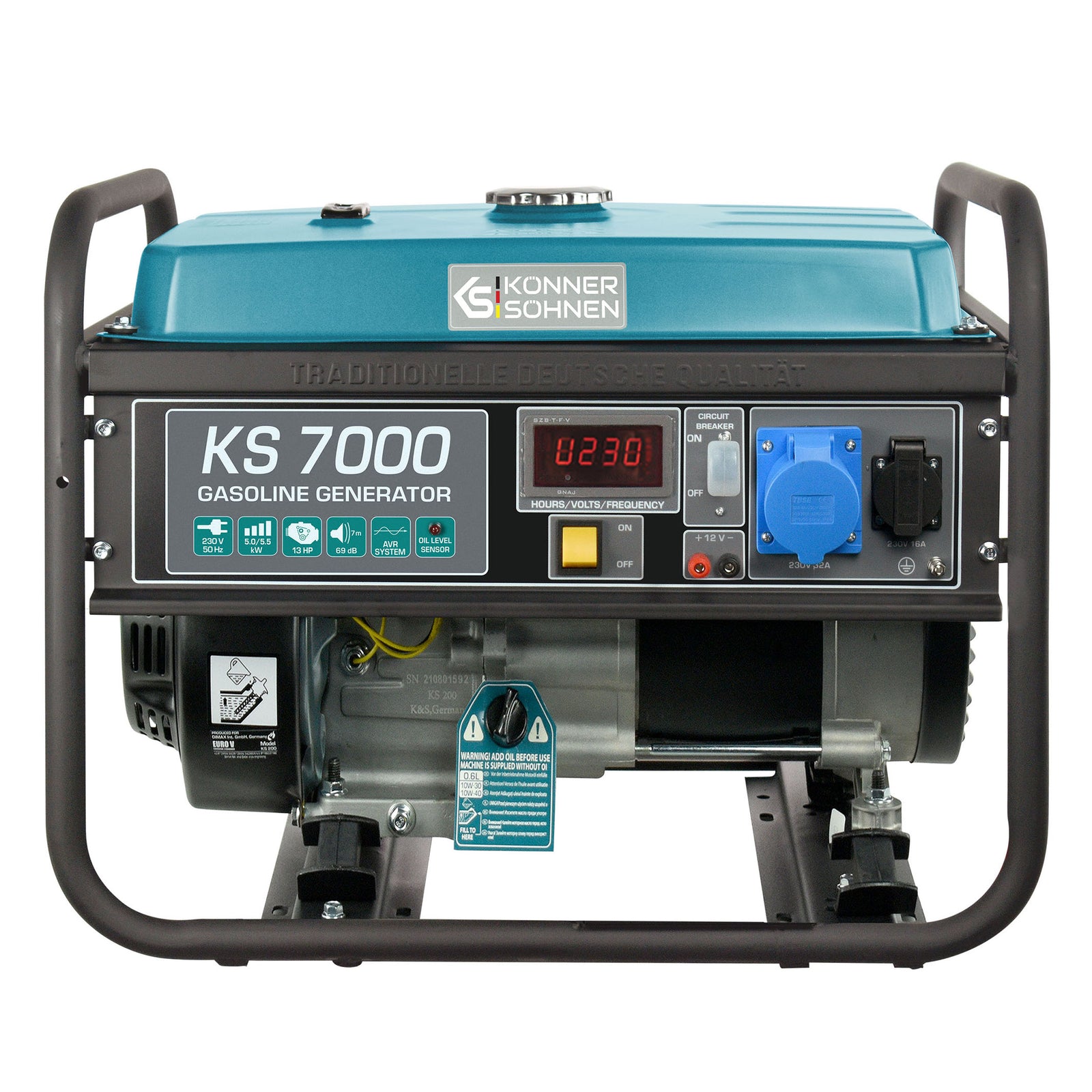 Benzínový generátor „Könner & Söhnen“ KS 7000