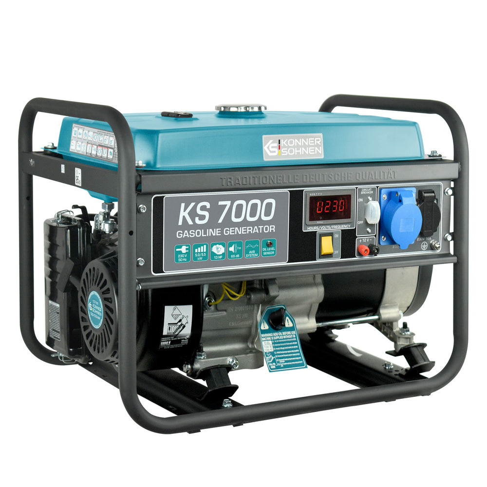 Benzinski generator „Könner & Söhnen“ KS 7000