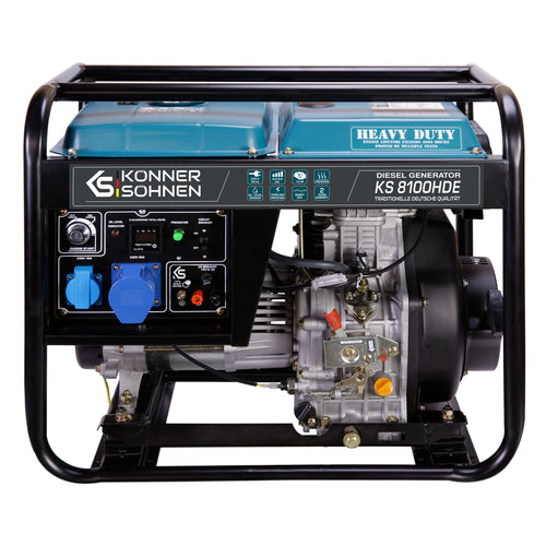 Groupe électrogène diesel "Könner & Söhnen" KS 8100HDE (EURO V)