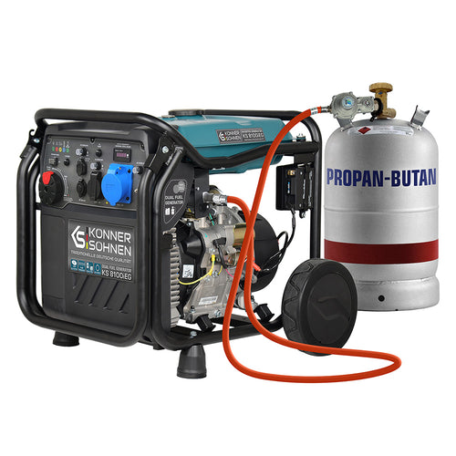 LPG/Benzin-Inverter-Generator KS 8100iEG