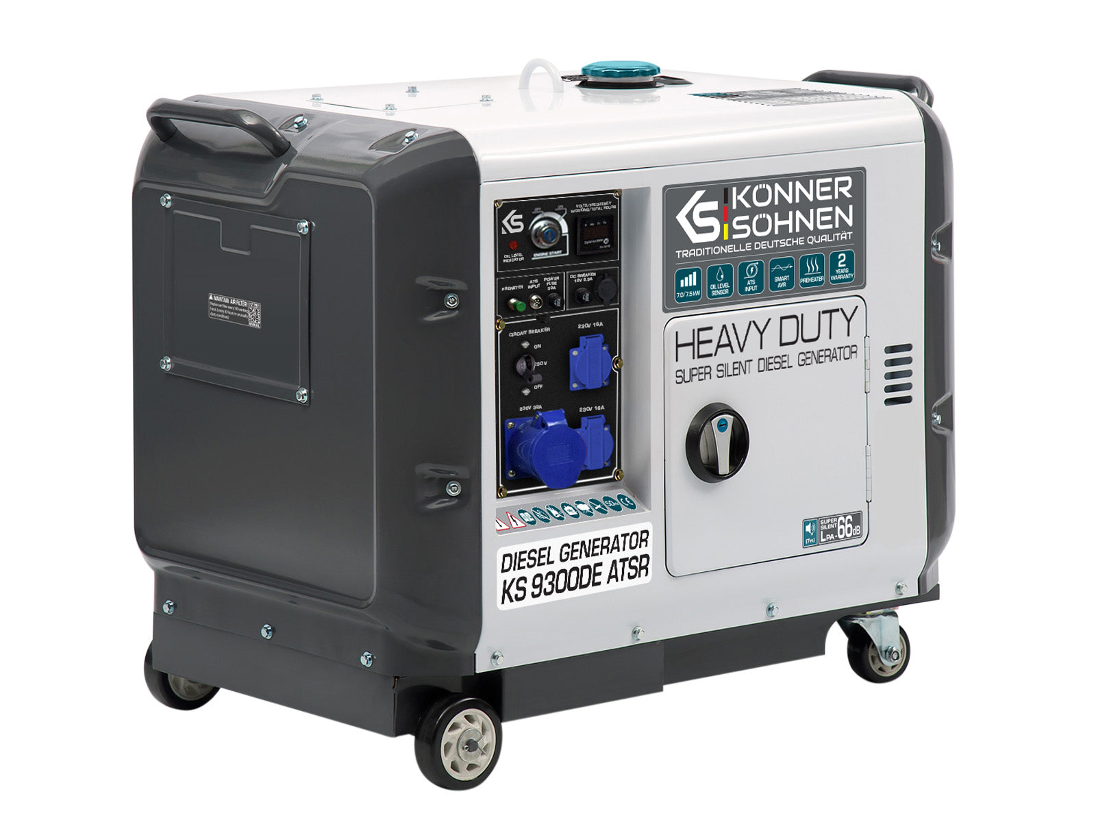 Dieselgenerator KS 9300DE ATSR (EURO V) (B-Ware Hervorragend)
