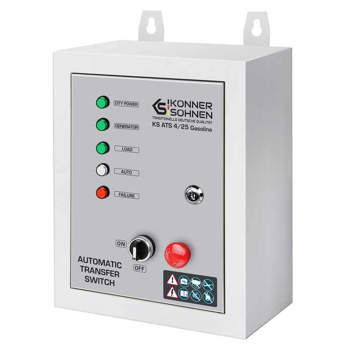 Automatische Transfer Schakelaar KS ATS 4/25 Gasoline