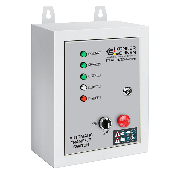 Automatische Transfer Schakelaar KS ATS 4/25 Gasoline