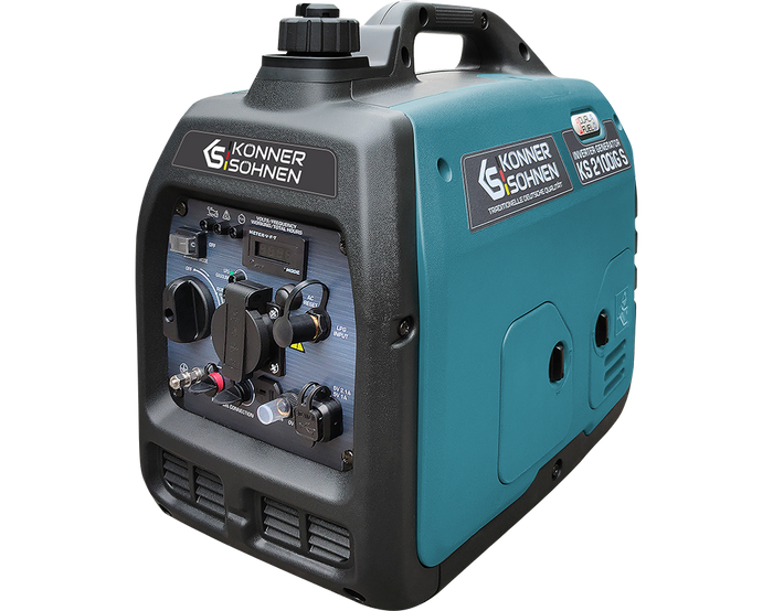 Invertorový generátor na LPG/benzín KS 2100iG S
