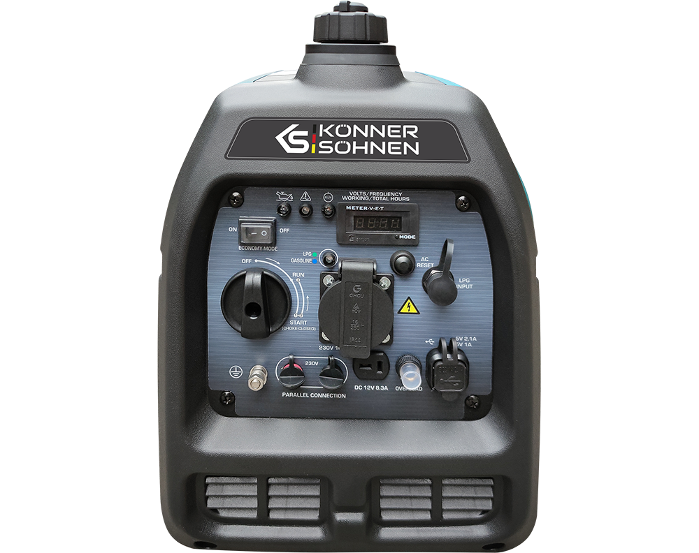 Invertorový generátor na LPG/benzín KS 2100iG S