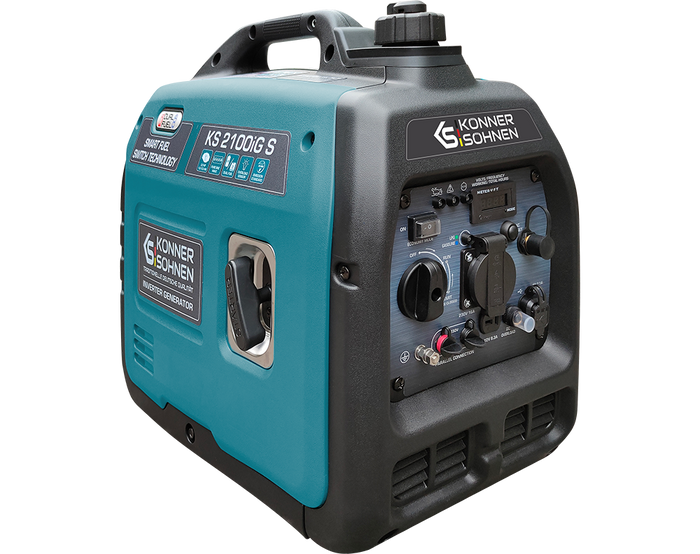 Invertorový generátor na LPG/benzín KS 2100iG S
