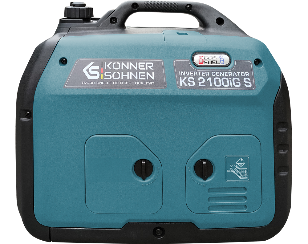 Invertorový generátor na LPG/benzín KS 2100iG S