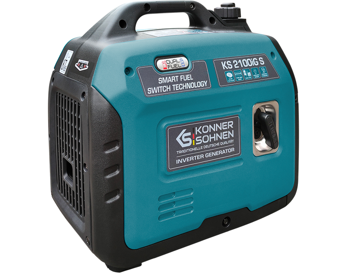 Invertorový generátor na LPG/benzín KS 2100iG S