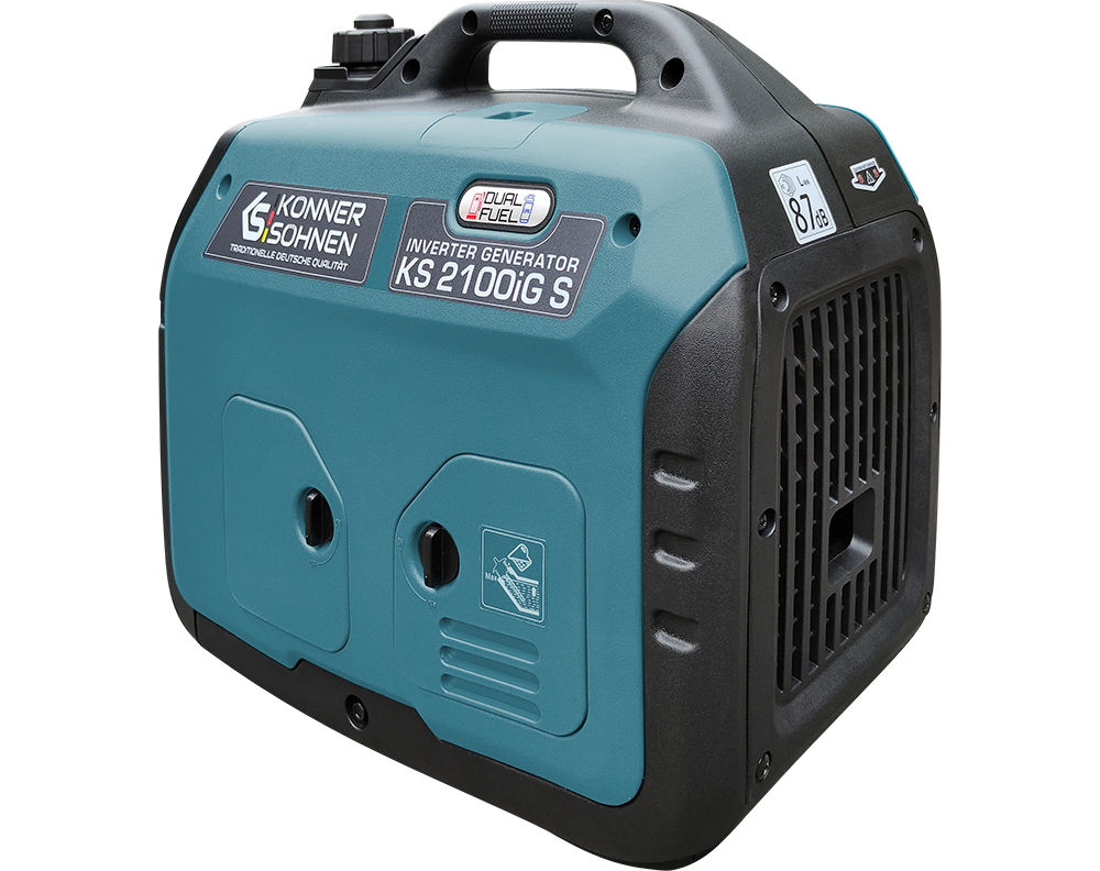 Invertorový generátor na LPG/benzín KS 2100iG S