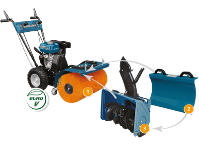 Mașină multifuncțională KS 7HP-MFM 80 SET 4 în 1