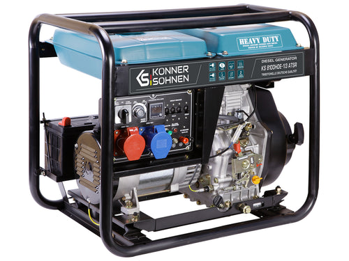 Groupe électrogène diesel "Könner & Söhnen" KS 8100HDE-1/3 ATSR (EURO V)
