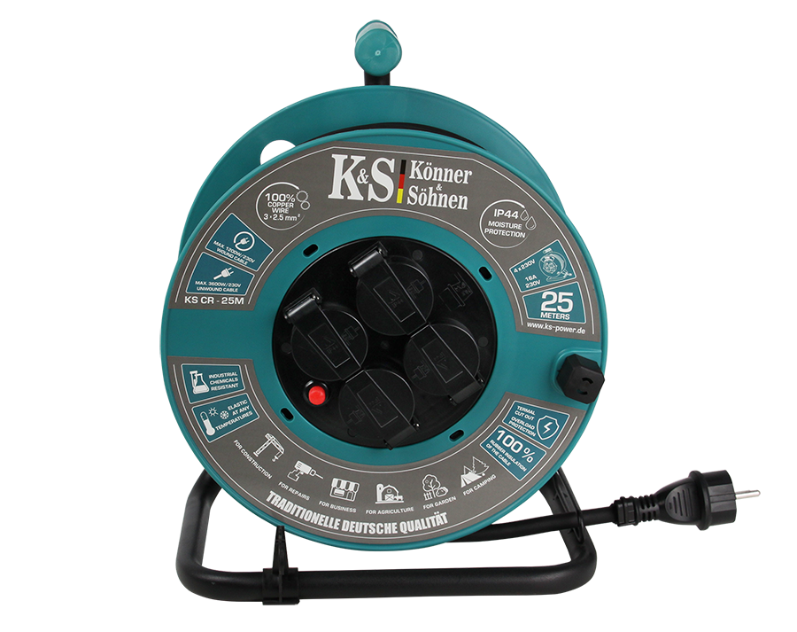 Prelungitor cu tambur KS CR-25M
